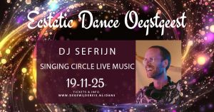 19 November: singing circle, cacao & ED | DJ Sefrijn